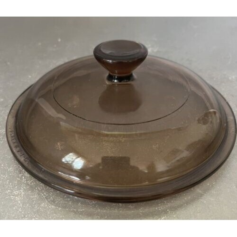 PYREX‎ Corning Amber V-1-C Replacement Lid for VISION V-1-C